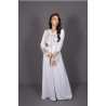 Caftan simle blanco