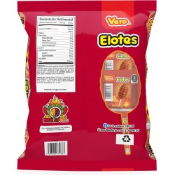 Paleta Elotes de caramelo con chile, Bolsa 40pz de 14g c/u