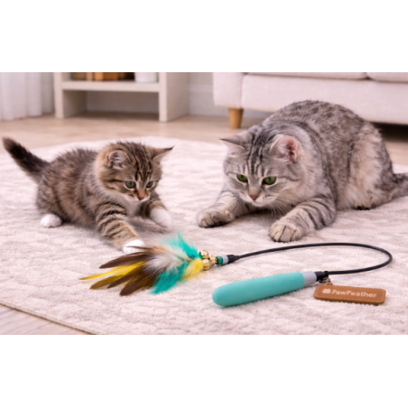 Joguina ploma “PawFeather”