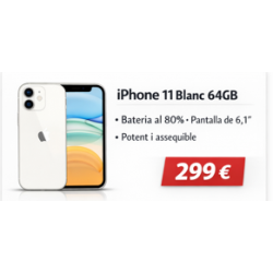 iPhone 11 Blanc 64GB