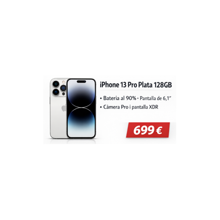 iPhone 13 Pro Plata 128GB