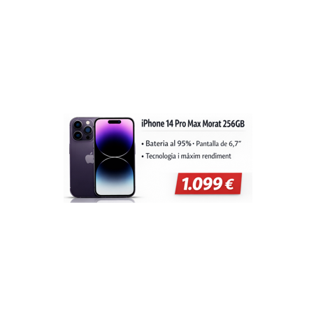 iPhone 14 Pro Max Negre 256GB