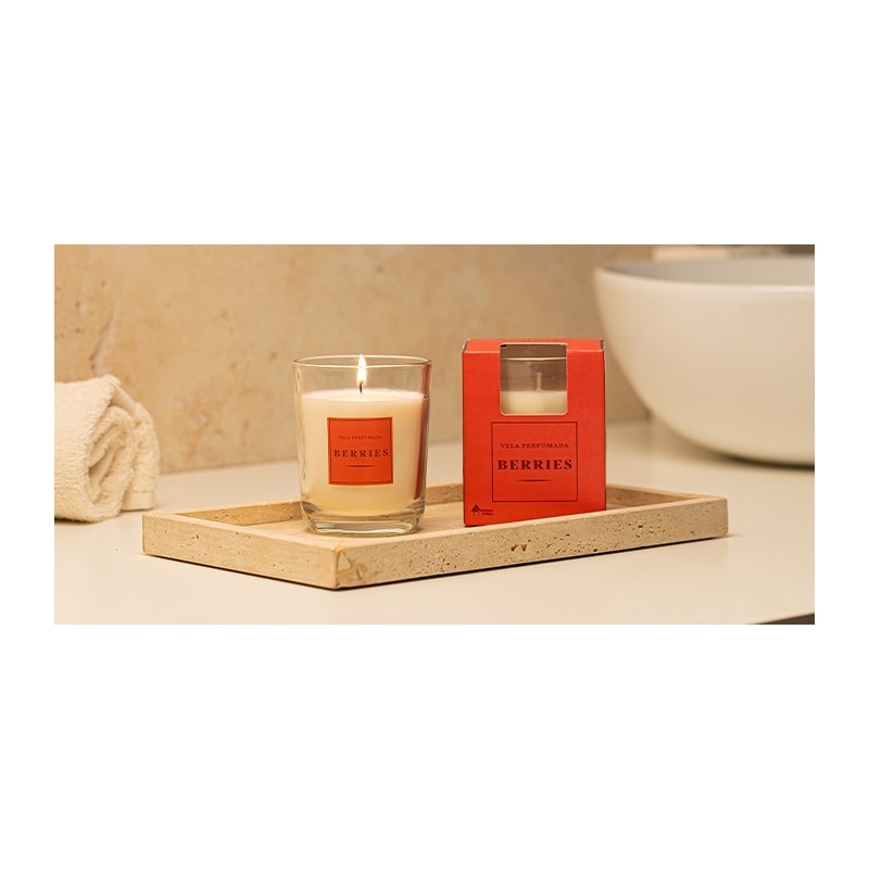 Vela aroma frutos rojos