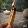Palo Santo, con salvia blanca y yerba santa