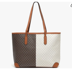 BOLSO SHOPPER BICOLOR