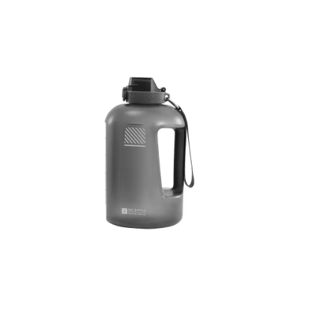 Bidón Galón Bodybuilding Gris 650ml